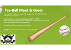 Teeball Meet & Greet